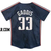 Hunter Gaddis Toddler Cleveland Guardians Navy Limited Preschool & 2024 City Connect Jersey