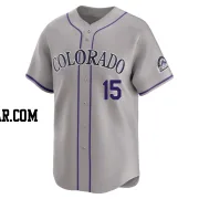 Hunter Goodman Youth Colorado Rockies Gray Limited Road Jersey