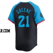 Hunter Greene Men's Cincinnati Reds Navy Limited National League 2024 All-Star Game Jersey