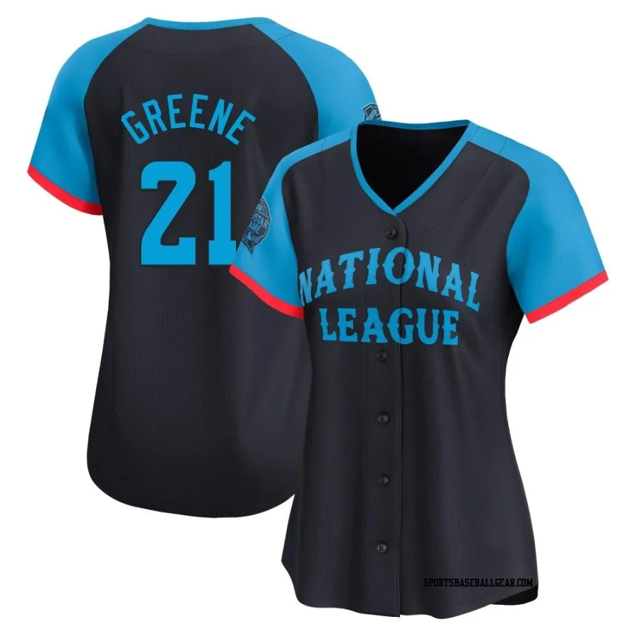 Hunter Greene Women's Cincinnati Reds Navy Limited National League 2024 All-Star Game Jersey