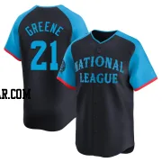 Hunter Greene Youth Cincinnati Reds Navy Limited National League 2024 All-Star Game Jersey