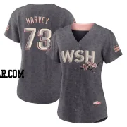 Hunter Harvey Women's Washington Nationals Gray Replica 2022 City Connect Jersey