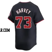 Hunter Harvey Youth Washington Nationals Navy Limited Alternate Jersey