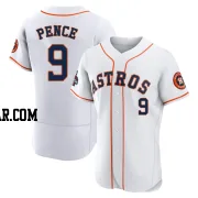 Hunter Pence Men's Houston Astros White Authentic 2022 World Series Champions Home Jersey