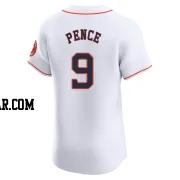 Hunter Pence Men's Houston Astros White Elite Home Jersey