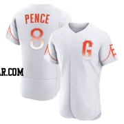 Hunter Pence Men's San Francisco Giants White Authentic 2021 City Connect Jersey