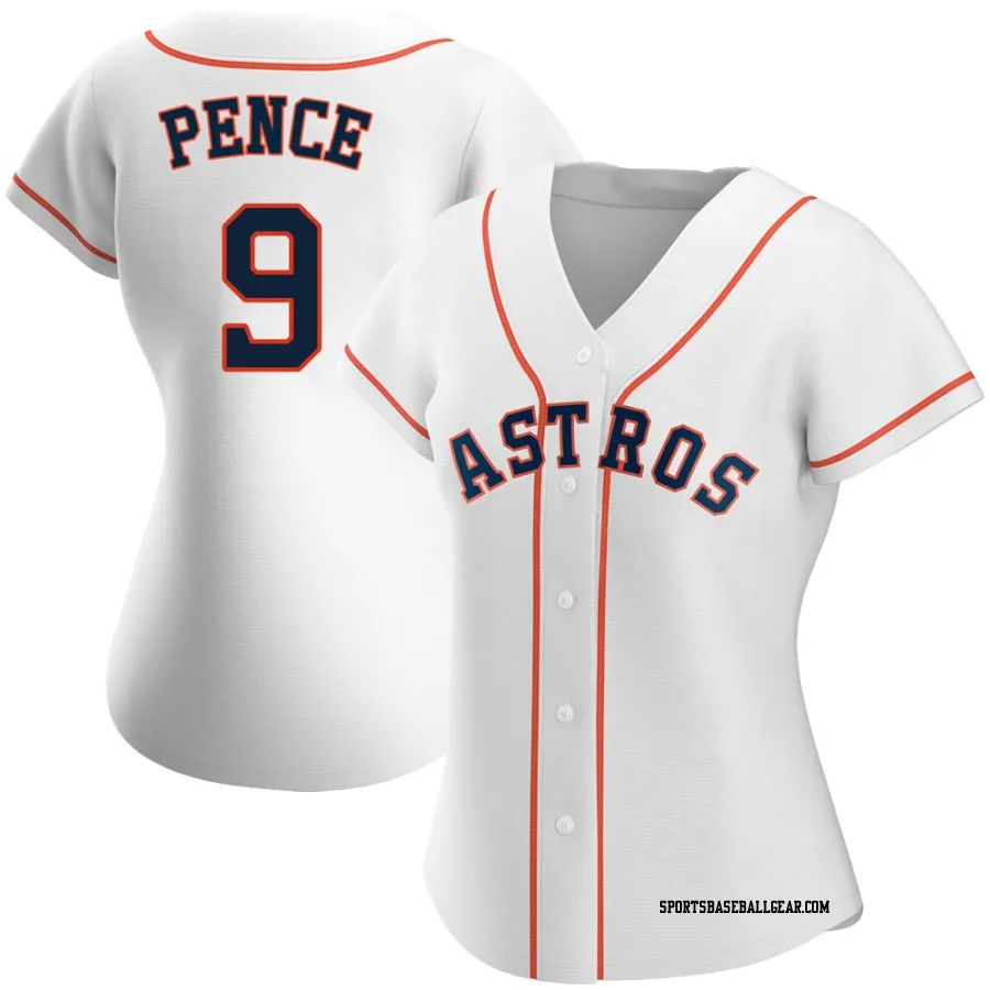 Hunter Pence Women's Houston Astros White Authentic Home Jersey