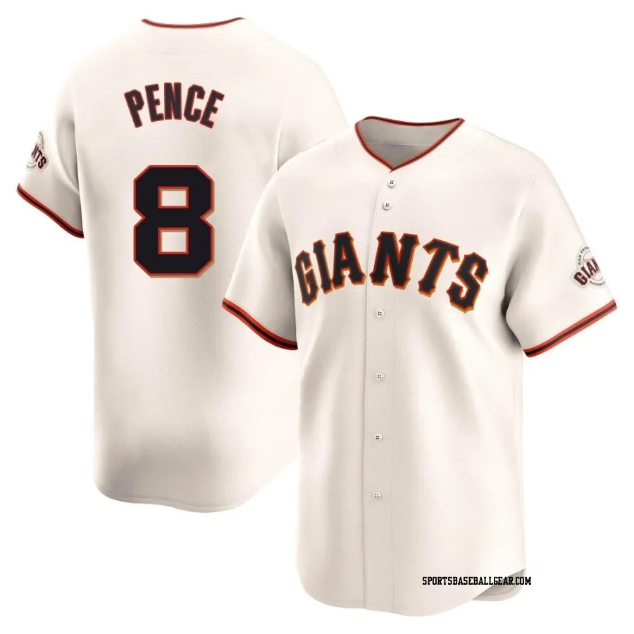 Hunter Pence Youth San Francisco Giants Cream Limited Home Jersey