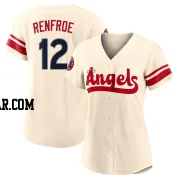 Hunter Renfroe Women's Los Angeles Angels Cream Authentic 2022 City Connect Jersey