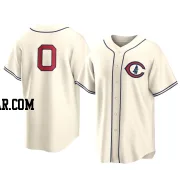 Hunter Viets Men's Chicago Cubs Cream Replica 2022 Field Of Dreams Jersey