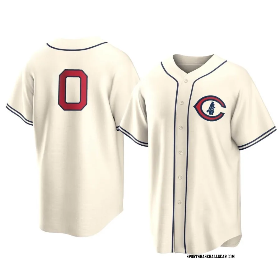 Hunter Viets Men's Chicago Cubs Cream Replica 2022 Field Of Dreams Jersey