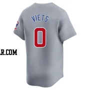 Hunter Viets Youth Chicago Cubs Gray Limited Road Jersey