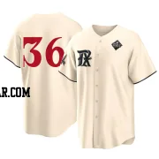 Hyeon-jong Yang Men's Texas Rangers Cream Replica Hyeon-Jong Yang 2023 City Connect 2023 World Series Jersey