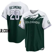 Ian Desmond Men's Colorado Rockies Green Replica 2022 City Connect Jersey