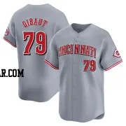 Ian Gibaut Men's Cincinnati Reds Gray Limited Away Jersey