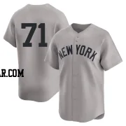 Ian Hamilton Men's New York Yankees Gray Limited Away 2nd Jersey