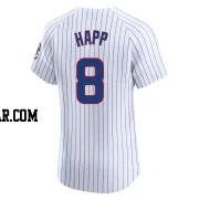 Ian Happ Men's Chicago Cubs White Elite Home Jersey