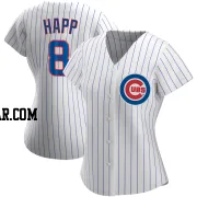 Ian Happ Women's Chicago Cubs White Authentic Home Jersey