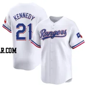 Ian Kennedy Men's Texas Rangers White Limited Home Jersey