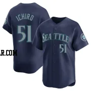 Ichiro Suzuki Youth Seattle Mariners Navy Limited Road Jersey