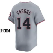 Ildemaro Vargas Men's Washington Nationals Gray Limited Road Jersey