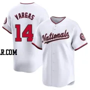 Ildemaro Vargas Men's Washington Nationals White Limited Home Jersey