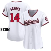 Ildemaro Vargas Women's Washington Nationals White Limited Home Jersey