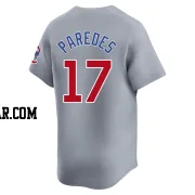 Isaac Paredes Men's Chicago Cubs Gray Limited Road Jersey