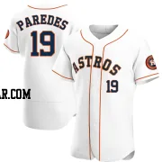 Isaac Paredes Men's Houston Astros White Authentic Home Jersey