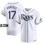 Isaac Paredes Men's Tampa Bay Rays White Limited Home Jersey