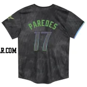 Isaac Paredes Toddler Tampa Bay Rays Charcoal Limited 2024 City Connect Jersey