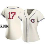 Isaac Paredes Women's Chicago Cubs Cream Authentic 2022 Field Of Dreams Jersey