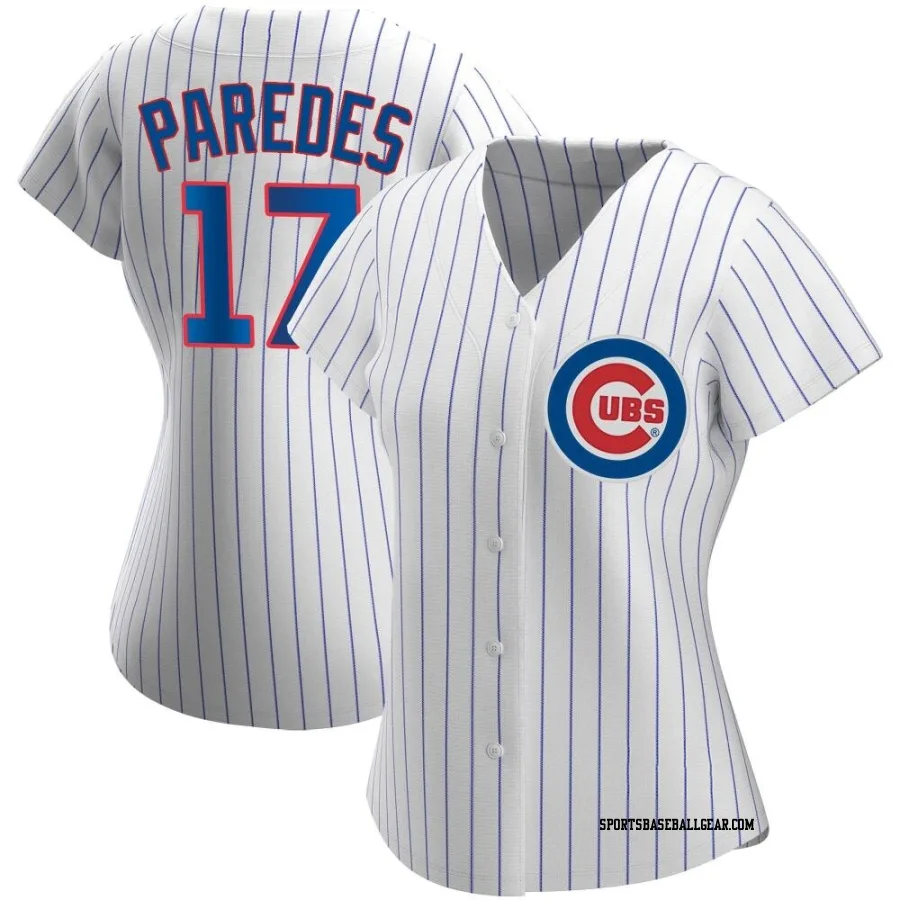 Isaac Paredes Women's Chicago Cubs White Authentic Home Jersey