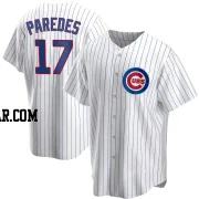 Isaac Paredes Youth Chicago Cubs White Replica Home Jersey