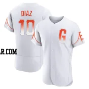 Isan Diaz Men's San Francisco Giants White Authentic 2021 City Connect Jersey