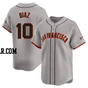 Isan Diaz Youth San Francisco Giants Gray Limited Away Jersey