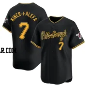 Isiah Kiner-Falefa Youth Pittsburgh Pirates Black Limited Alternate Jersey