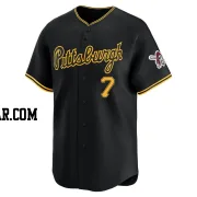 Isiah Kiner-Falefa Youth Pittsburgh Pirates Black Limited Alternate Jersey