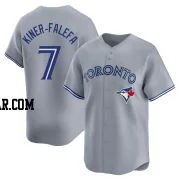 Isiah Kiner-Falefa Youth Toronto Blue Jays Gray Limited Away Jersey