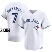 Isiah Kiner-Falefa Youth Toronto Blue Jays White Limited Home Jersey