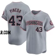 Israel Pineda Youth Washington Nationals Gray Limited Road Jersey