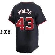 Israel Pineda Youth Washington Nationals Navy Limited Alternate Jersey