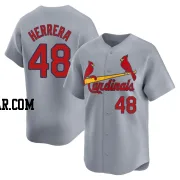 Ivan Herrera Men's St. Louis Cardinals Gray Limited Away Jersey