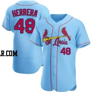 Ivan Herrera Men's St. Louis Cardinals Light Blue Authentic Alternate Jersey