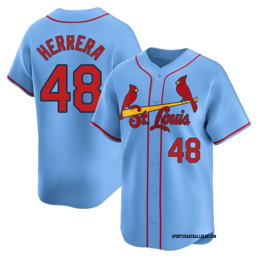 Ivan Herrera Men's St. Louis Cardinals Light Blue Limited Alternate Jersey