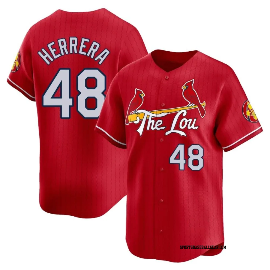 Ivan Herrera Men's St. Louis Cardinals Red Limited 2024 City Connect Jersey