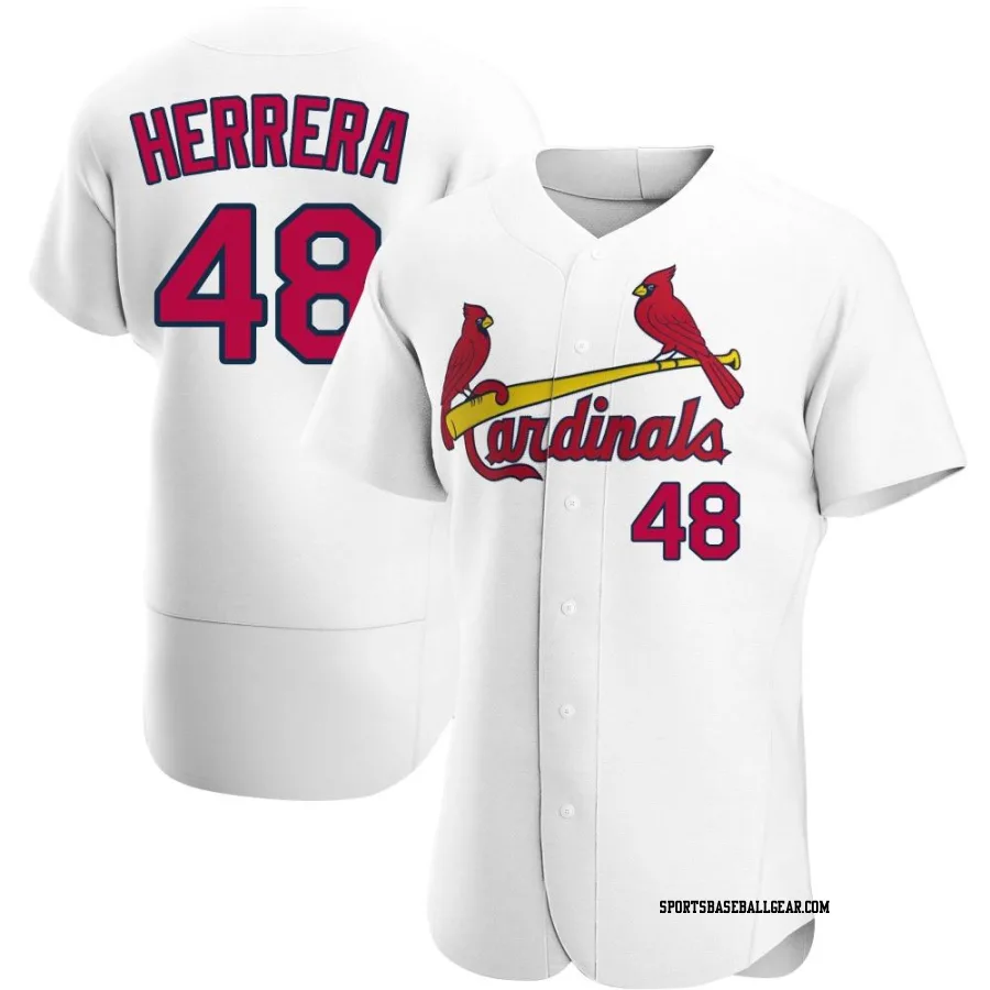 Ivan Herrera Men's St. Louis Cardinals White Authentic Home Jersey