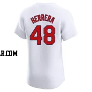 Ivan Herrera Men's St. Louis Cardinals White Elite Home Jersey