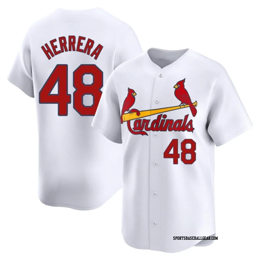 Ivan Herrera Men's St. Louis Cardinals White Limited Home Jersey