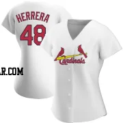 Ivan Herrera Women's St. Louis Cardinals White Authentic Home Jersey